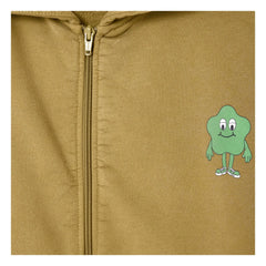 American Vintage - Zoky Sweatshirt mit Reißverschluss aus Bio-Baumwolle | Camel