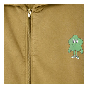 American Vintage - Zoky Sweatshirt mit Reißverschluss aus Bio-Baumwolle | Camel