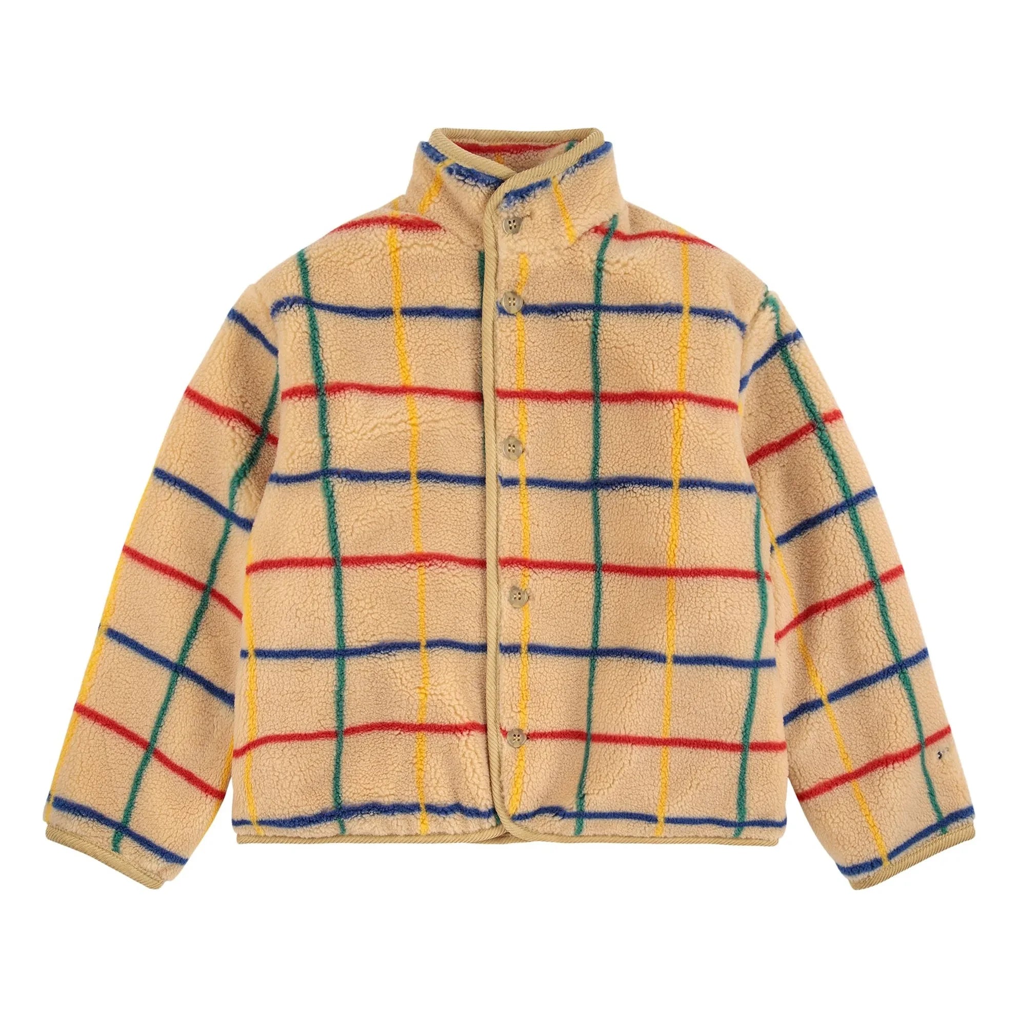 Bobo Choses – Sherpa Jacke aus recycelten Fasern | Beige