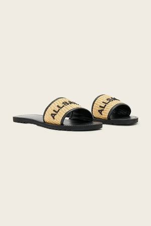 AllSaints Kadın Deri Sandalet Hoxton Slider