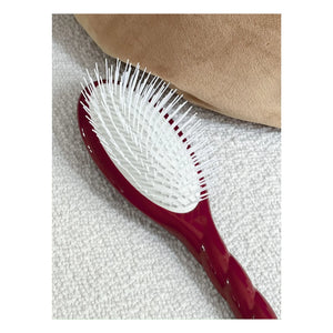La Bonne Brosse - L'intense Hair Brush No.07 - Circulation Stimulating and Energizing | Cherry Red