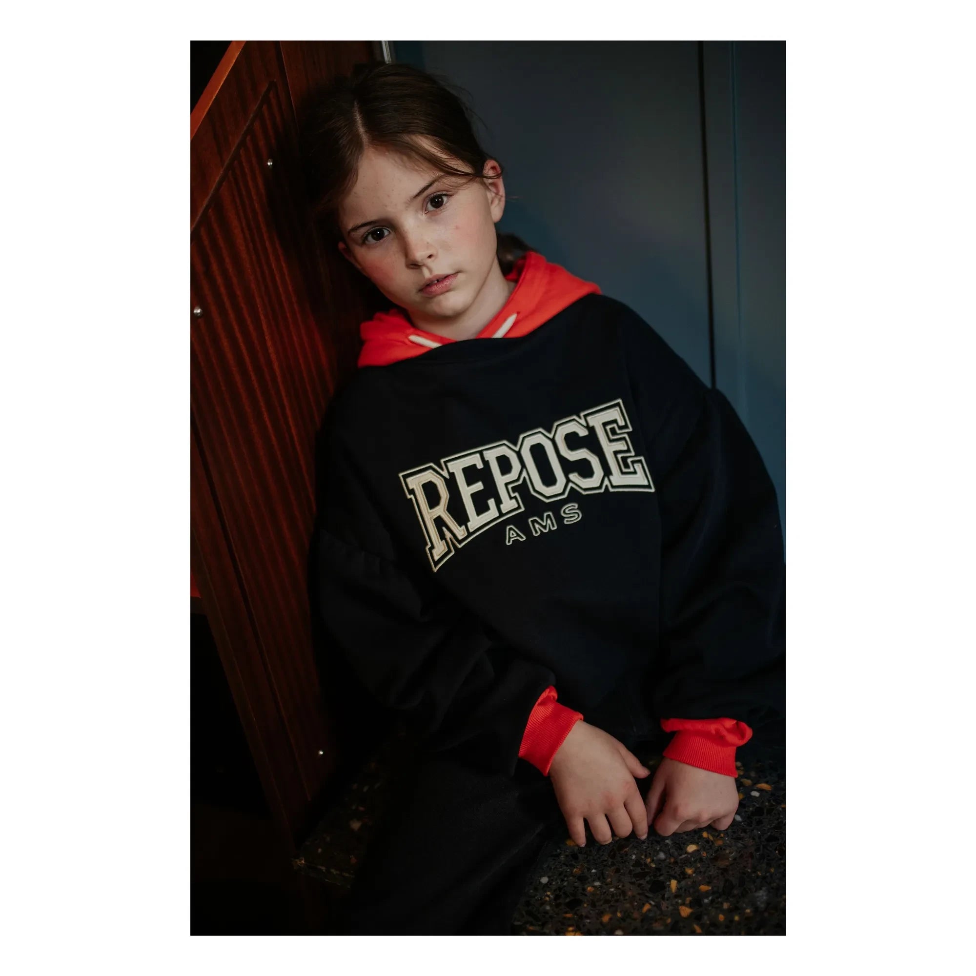 Repose AMS - Cozydrop REPOSE AMS Bio-Baumwoll-Sweatshirt | Marine
