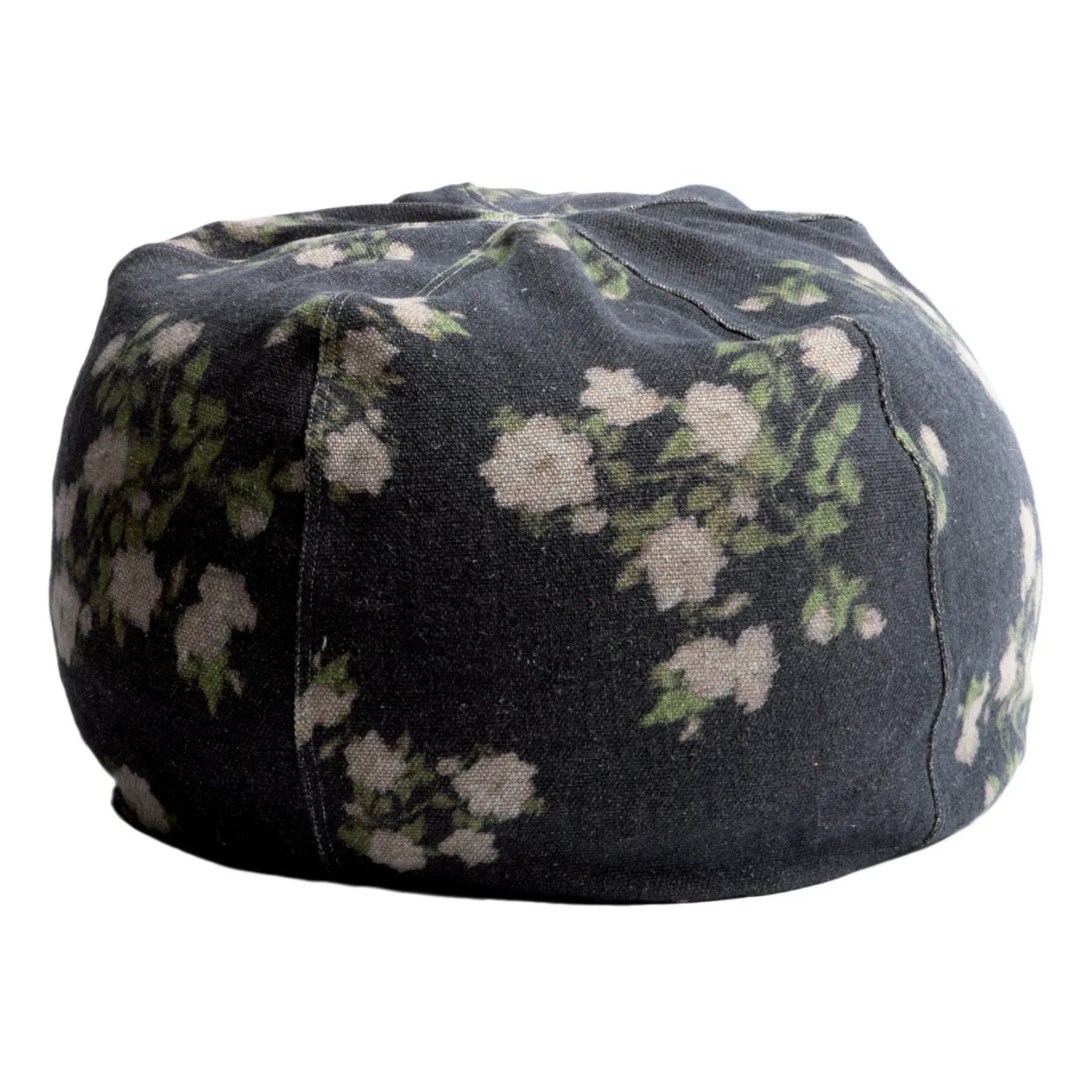 Maison de Vacances - Wabi Sabi Leinen Bubble Pouf | Schwarz