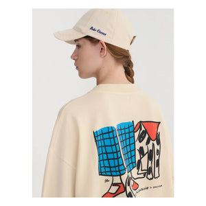 Bobo Choses - Dog Friends Organic Cotton Sweatshirt | Ecru