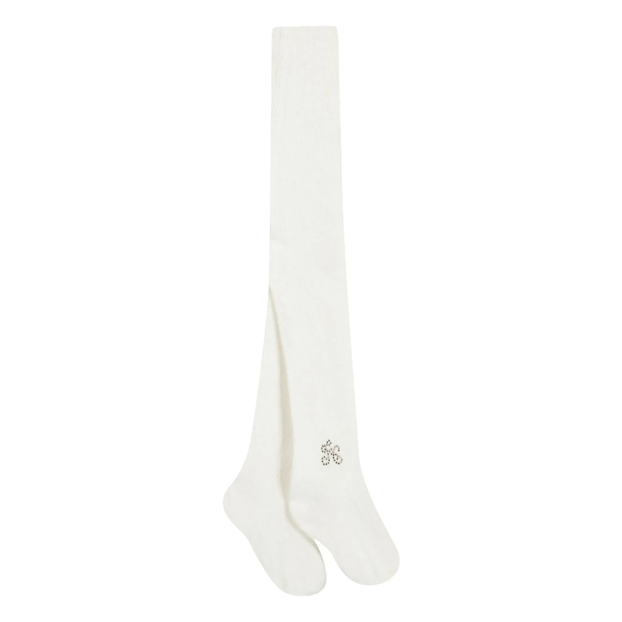 Tartine et Chocolat - Embroidered Tights | Pearl
