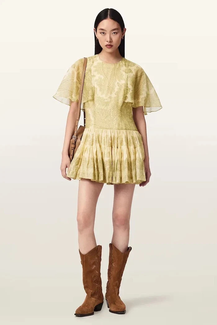 AllSaints YANNA лиосел yazlık elbise