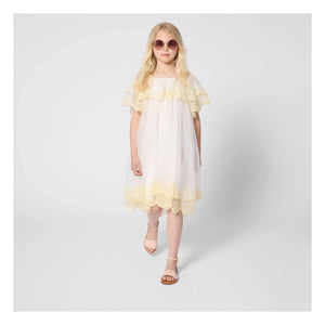 Chloé - Embroidered Dress | White