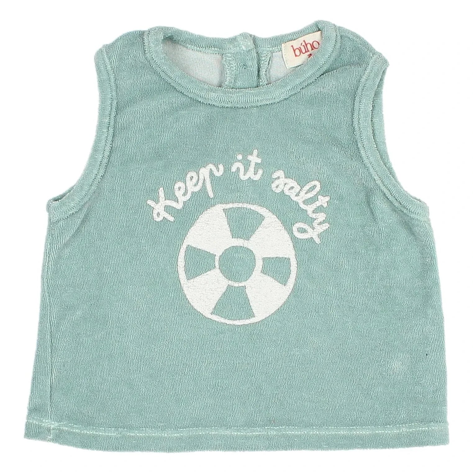 Búho - Keep It Salty Schwammtop | Grüne Wasser