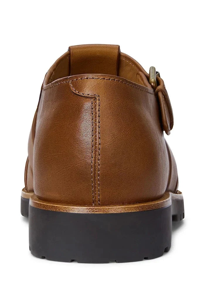 Polo Ralph Lauren Erkek Deri Sandalet Finn Lug
