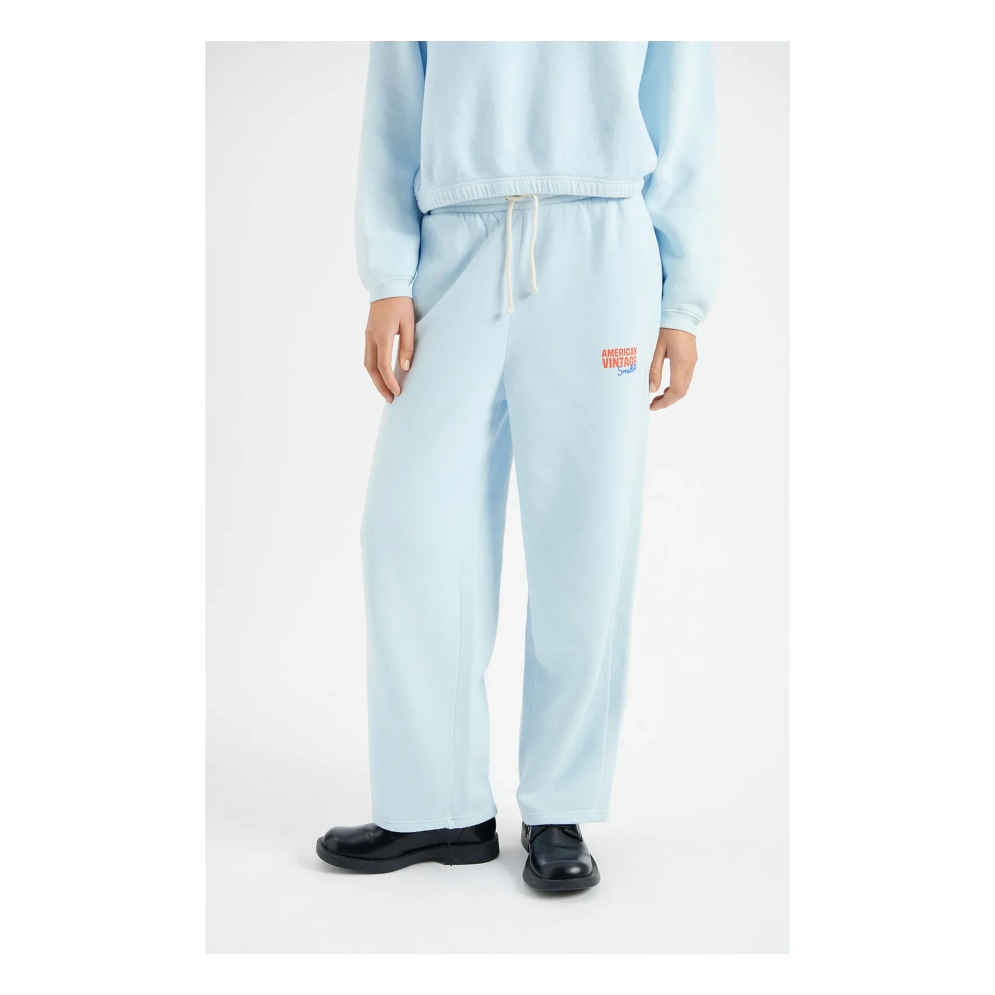 American Vintage - American Vintage X Smallable Collaboration - Izubird Jogger | Light Blue