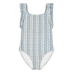 Soor Ploom - Thelma Floral Recycled Fiber Badeanzug Soor Ploom X Canopea | Ecru