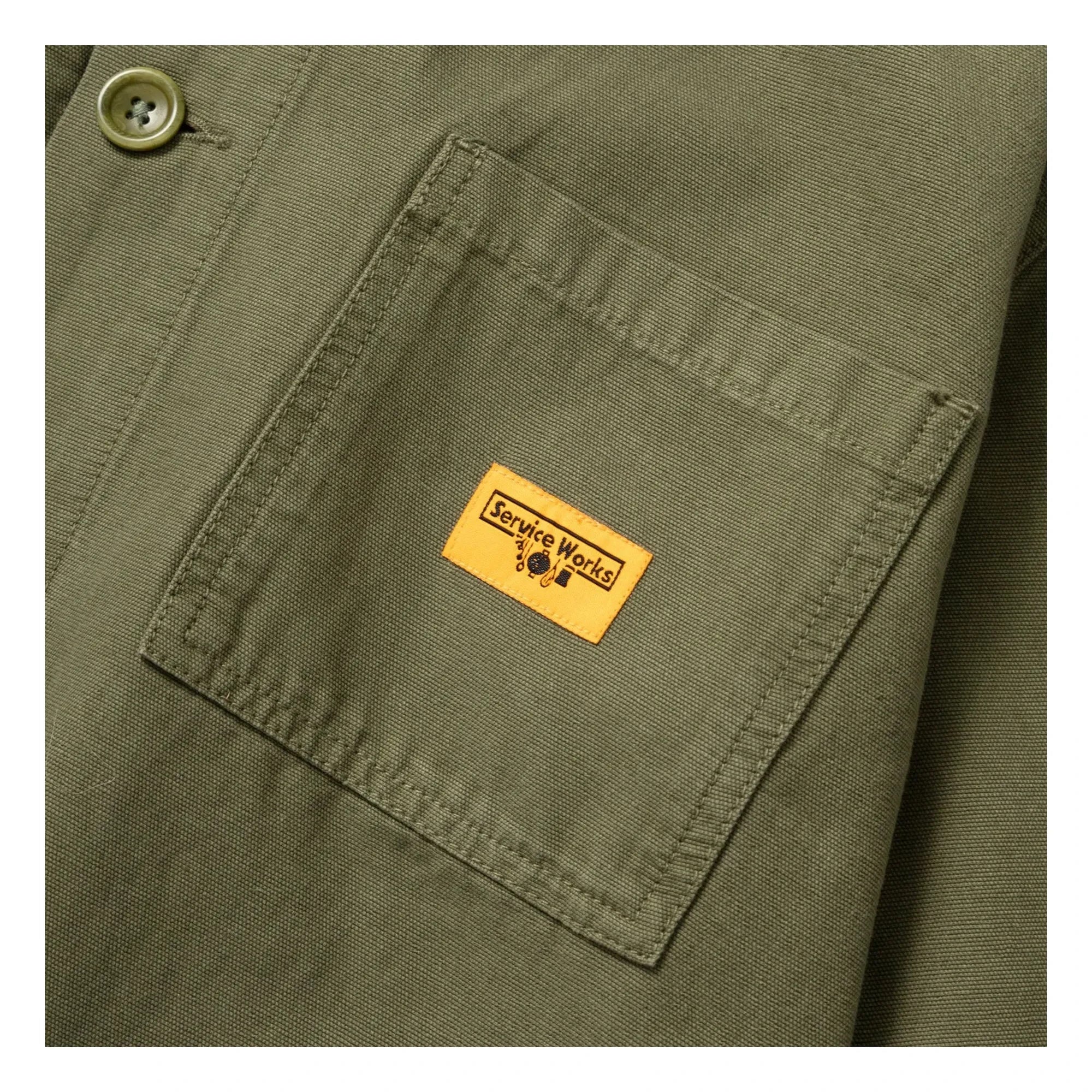 Service Works - Canvas Chore Overshirt | Khaki