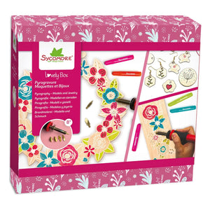 Sycomore - Lovely Box - Pyrography models and jewelry