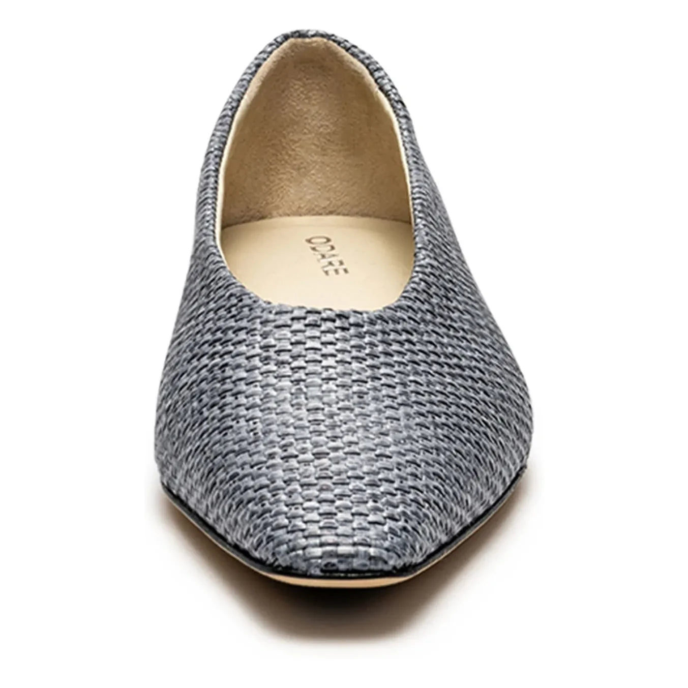 Odare - Blaue Bast-Ballerinas Bilbao