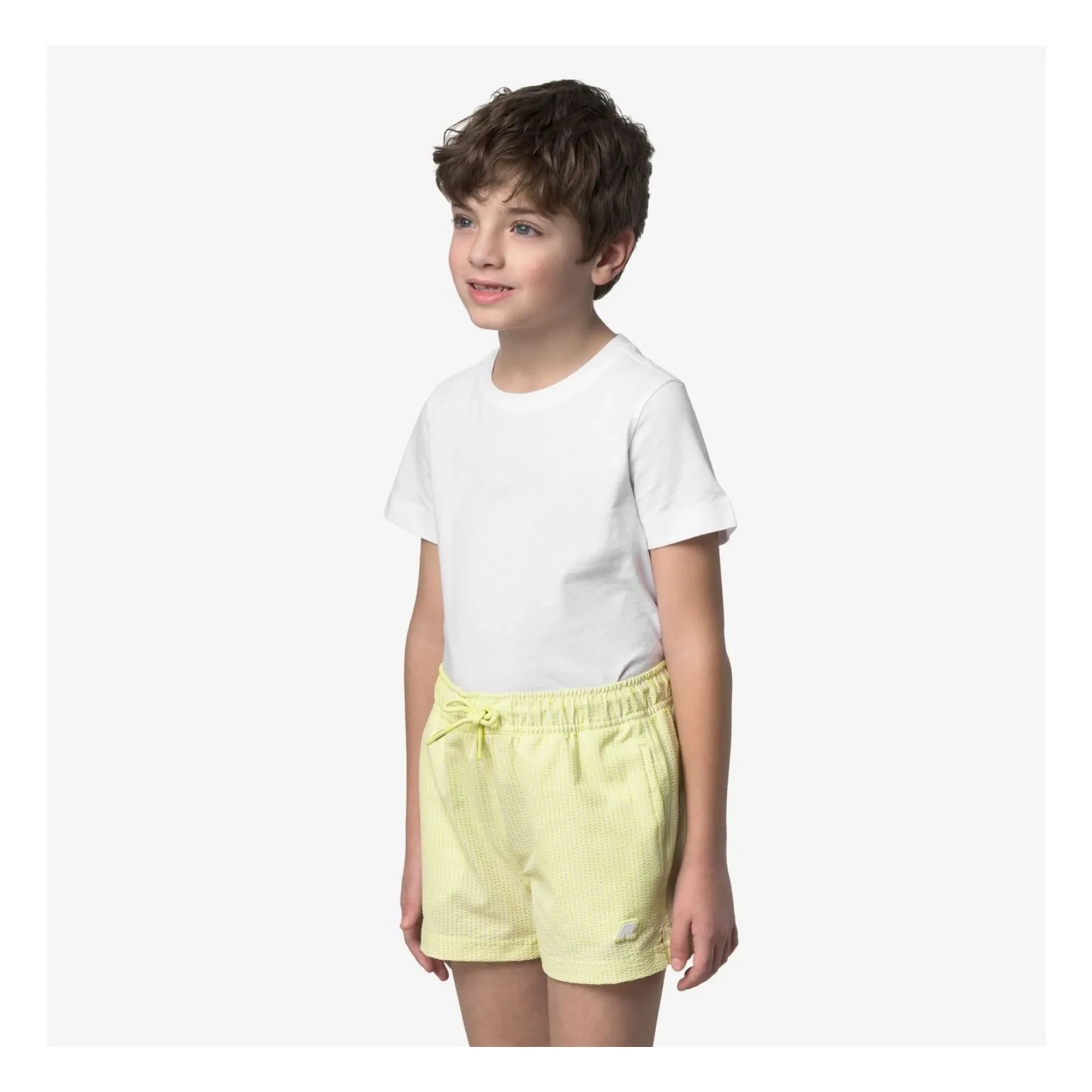 K-way – Badeshorts Hazel Beach gestreift | Gelb
