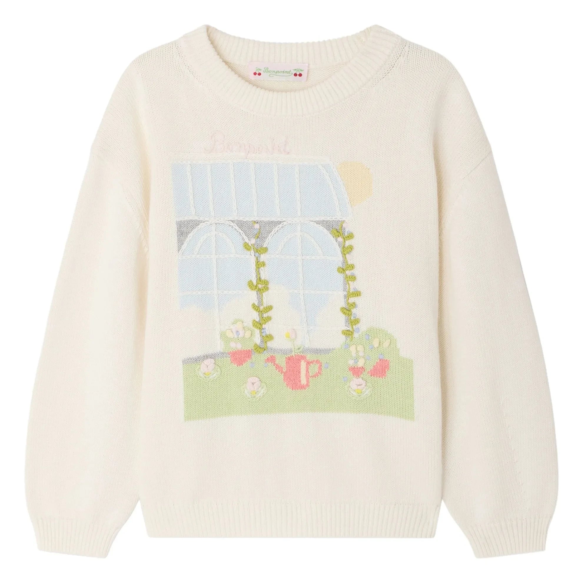 Bonpoint - Anumati Organic Cotton Sweater | Cream