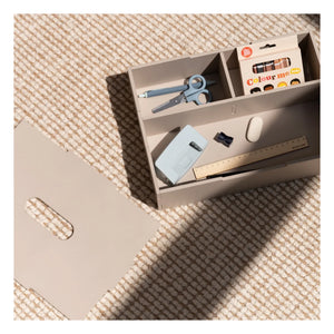 Nofred - Aufbewahrungsbox mit Holzdeckel | Beige