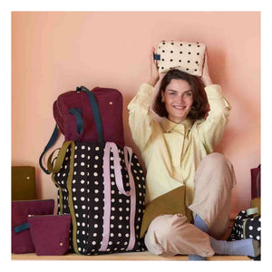 La cerise sur le gâteau - Iona Organic Cotton Travel Bag | Burgundy