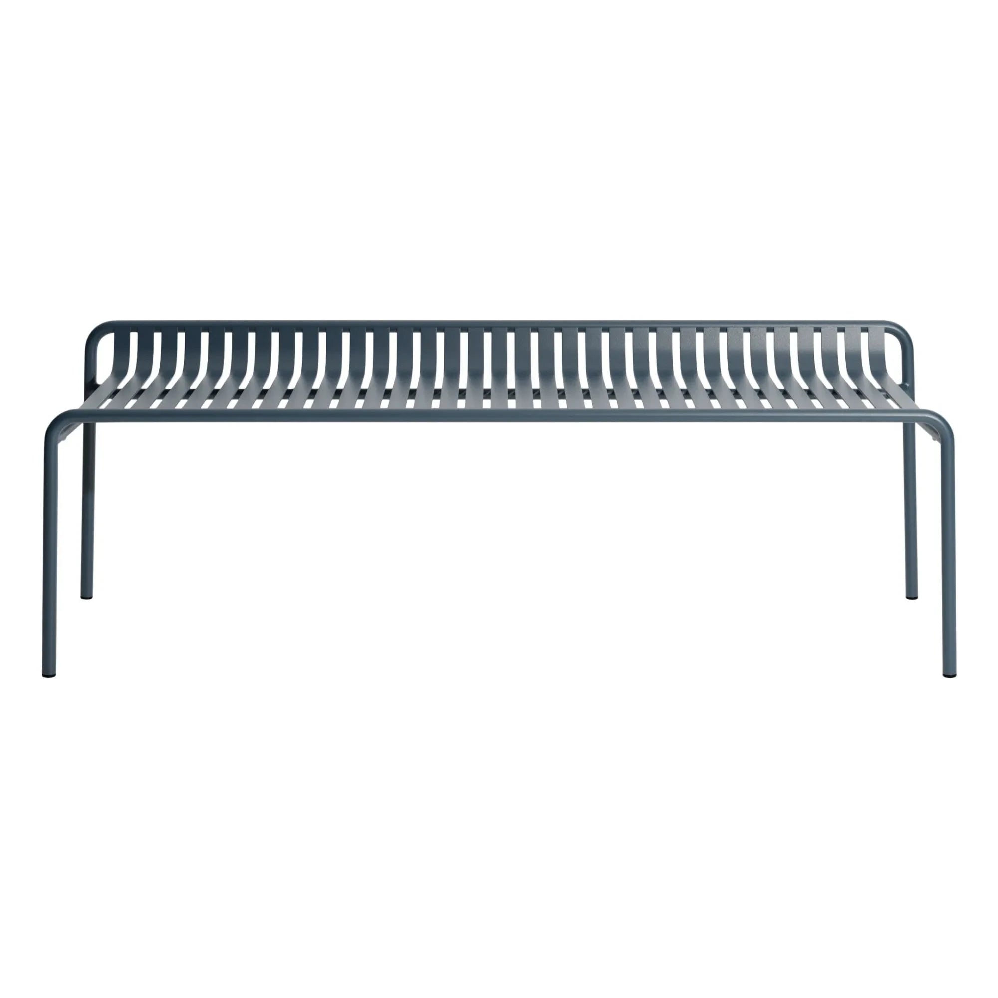 Petite Friture - Weekend Bench Without Backrest | Gray Blue