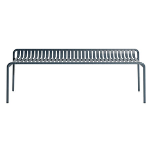 Petite Friture - Weekend Bench Without Backrest | Gray Blue