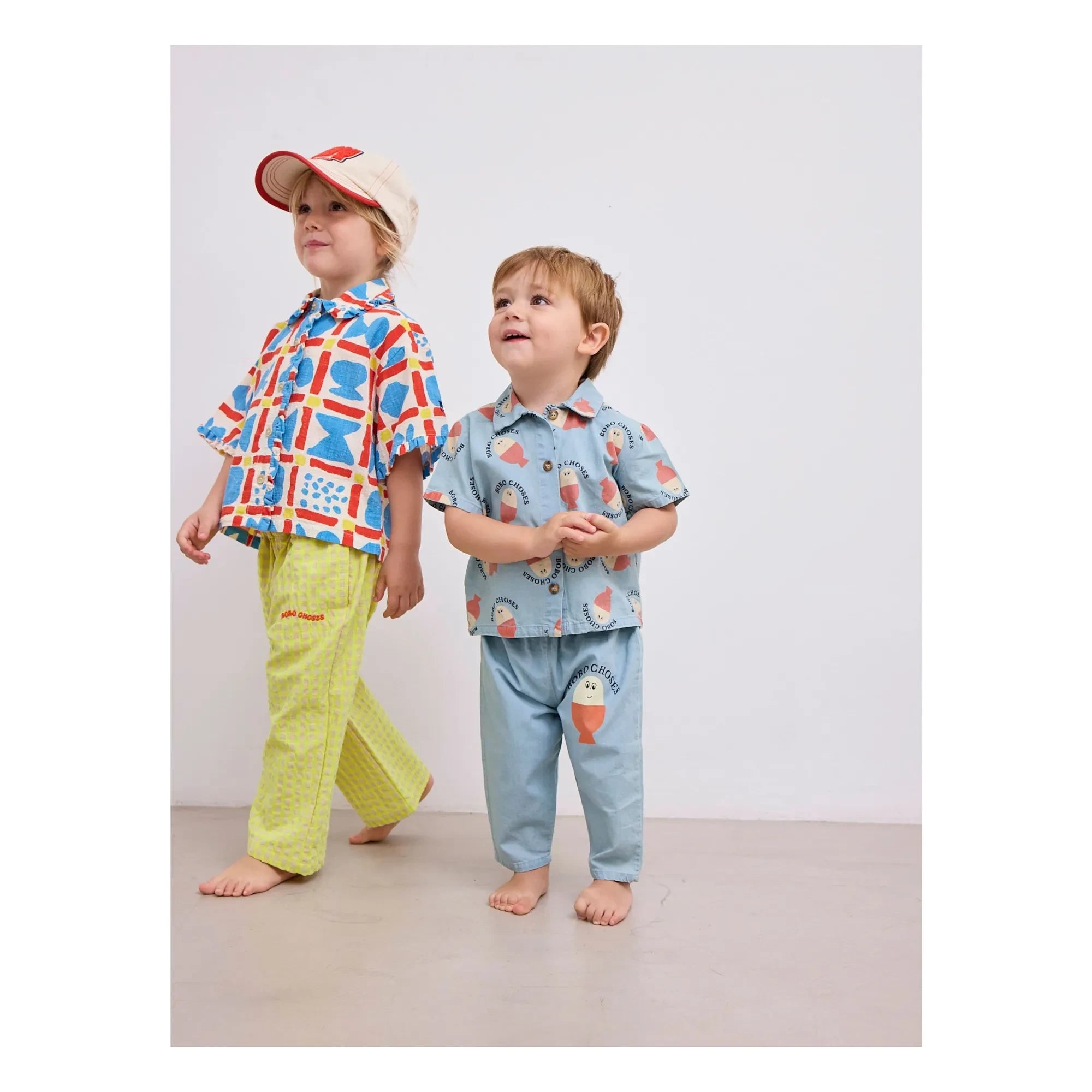 Bobo Choses - Bobo Denim Hafif Pantolon | Açık mavi