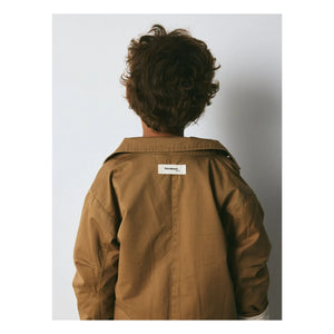 brunobruno nation - Axel Coat Organik Pamuk | Kahverengi