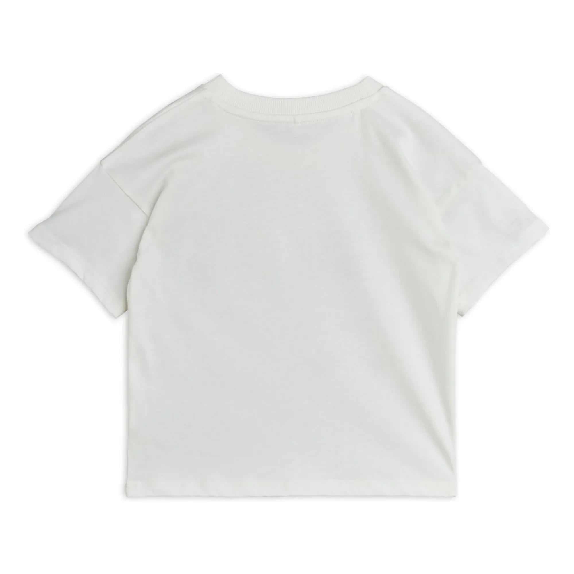 Mini Rodini - Siamesisches T-Shirt aus Bio-Baumwolle | Weiß