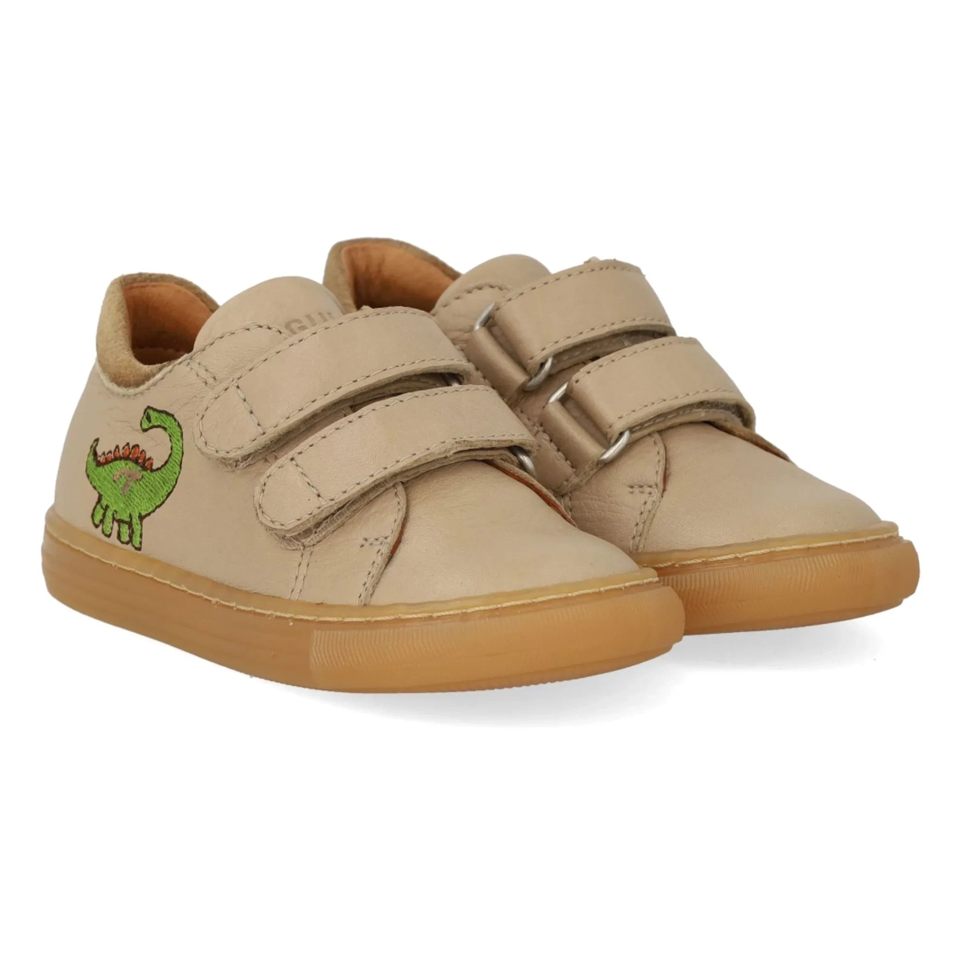 Angulus - Dinosaur Çift Çizimli Sneakers | Kum