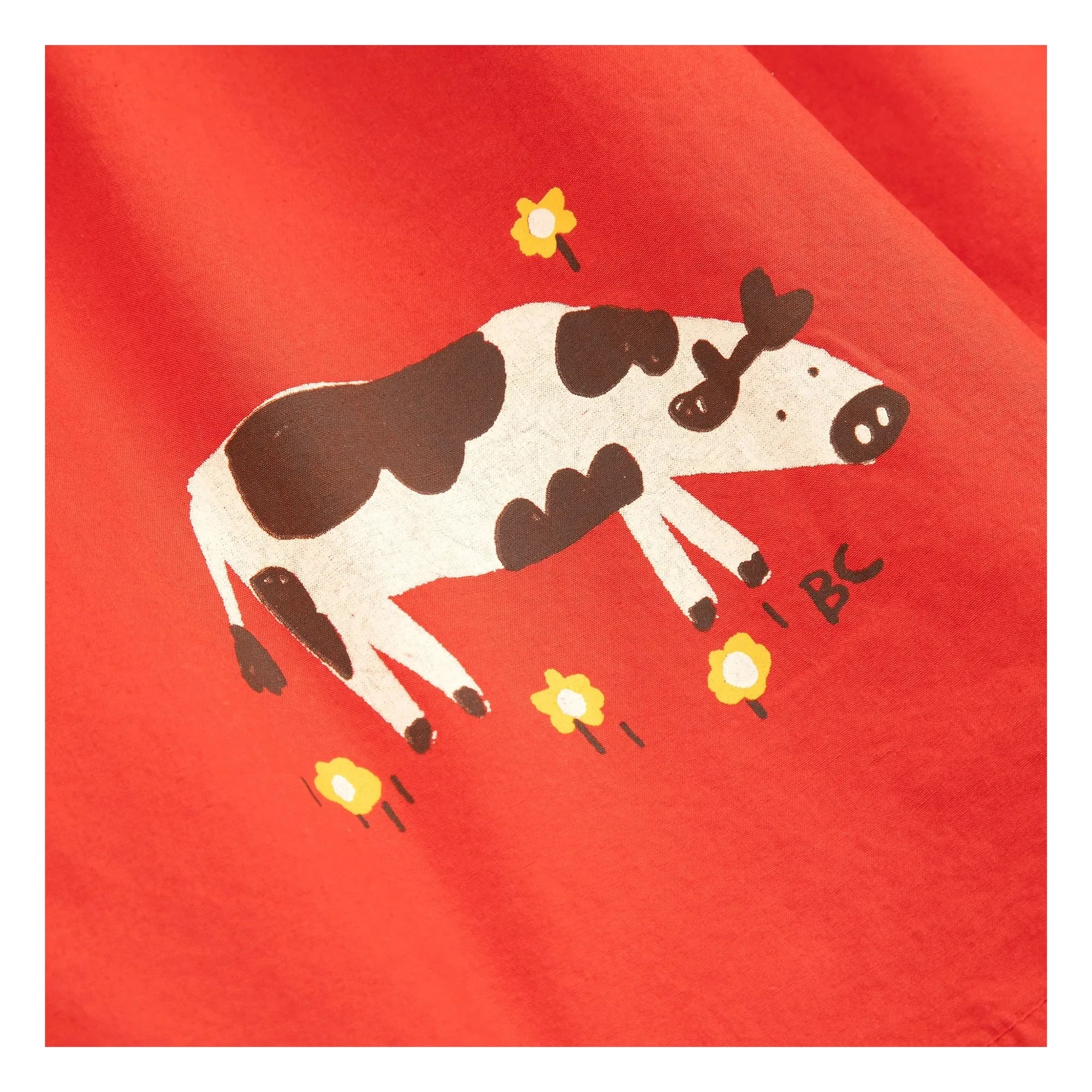 Bobo Choses - Farmhouse Bio-Baumwoll-Midirock | Rot