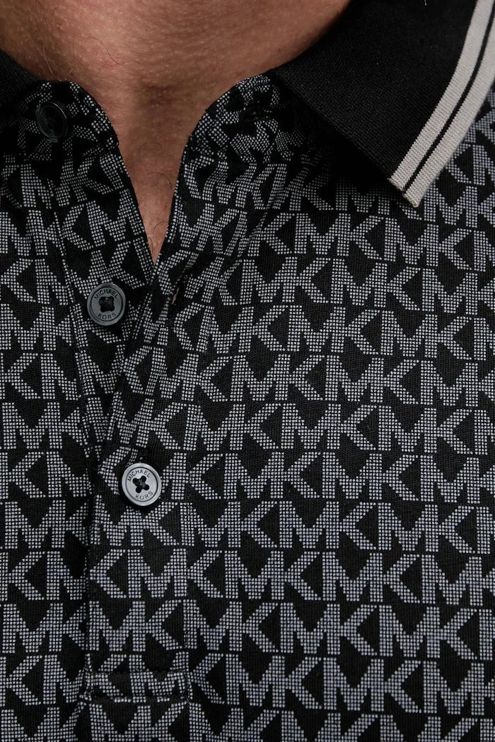 Michael Kors Yakalı Pamuklu Tişört