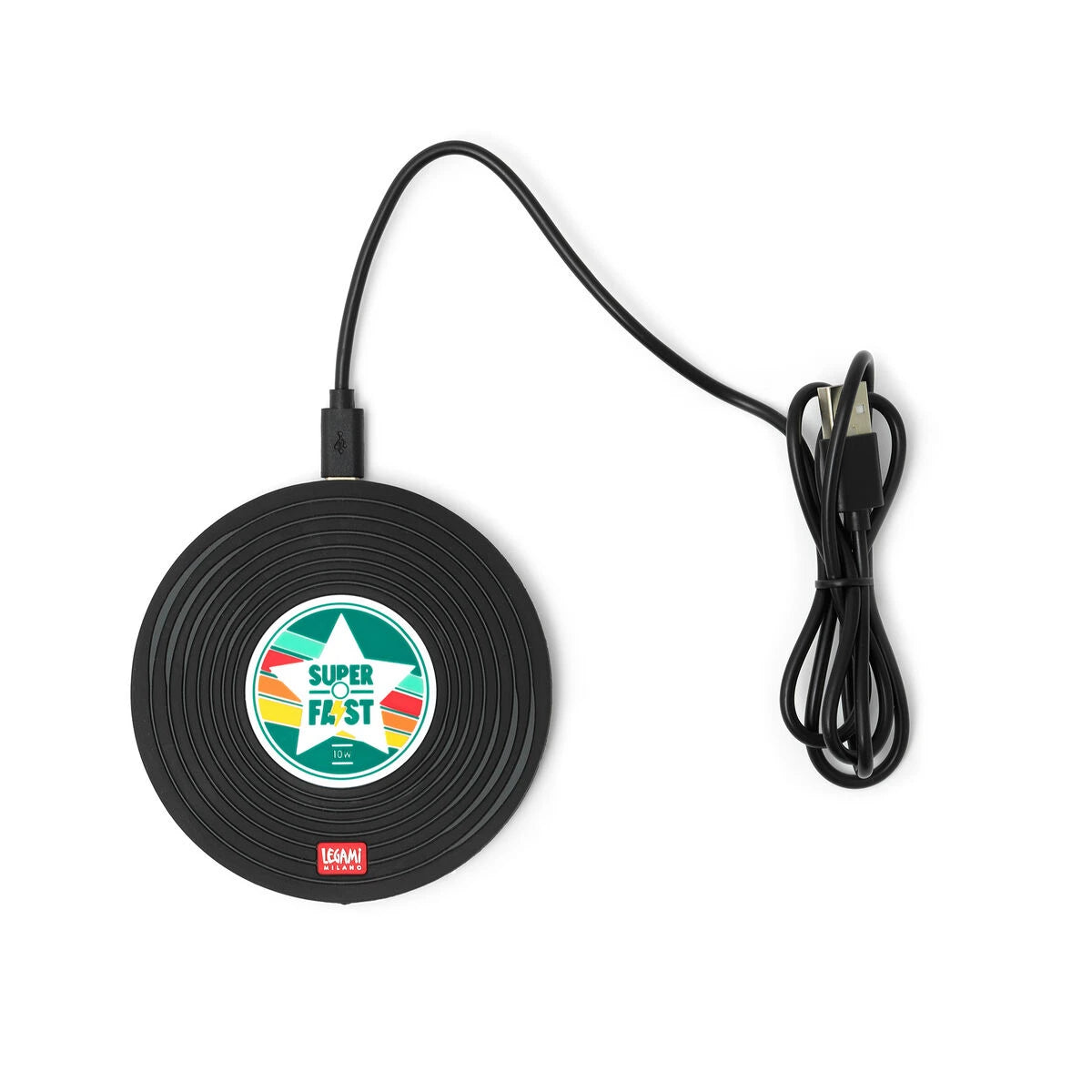 Legami - Vinyl Wireless Smartphone Charger - Super Fast