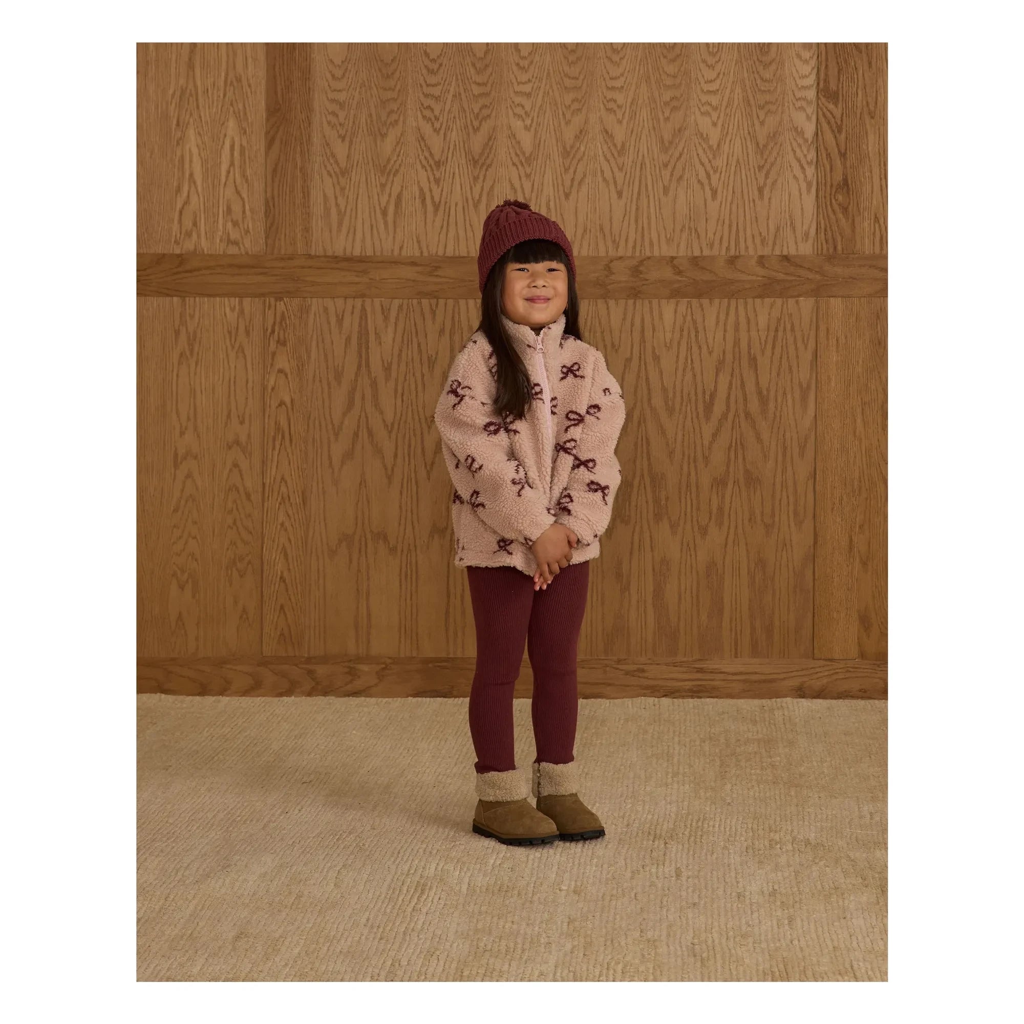 Rylee + Cru - Pointelle Tayt | Burgundy