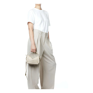 Jérôme Dreyfuss - Pepito S Grainé Tasche | Ecru
