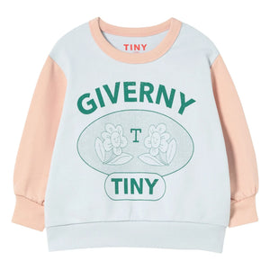 Tinycottons - Sweat Giverny The Place To Be Bio-Baumwolle | Hellblau