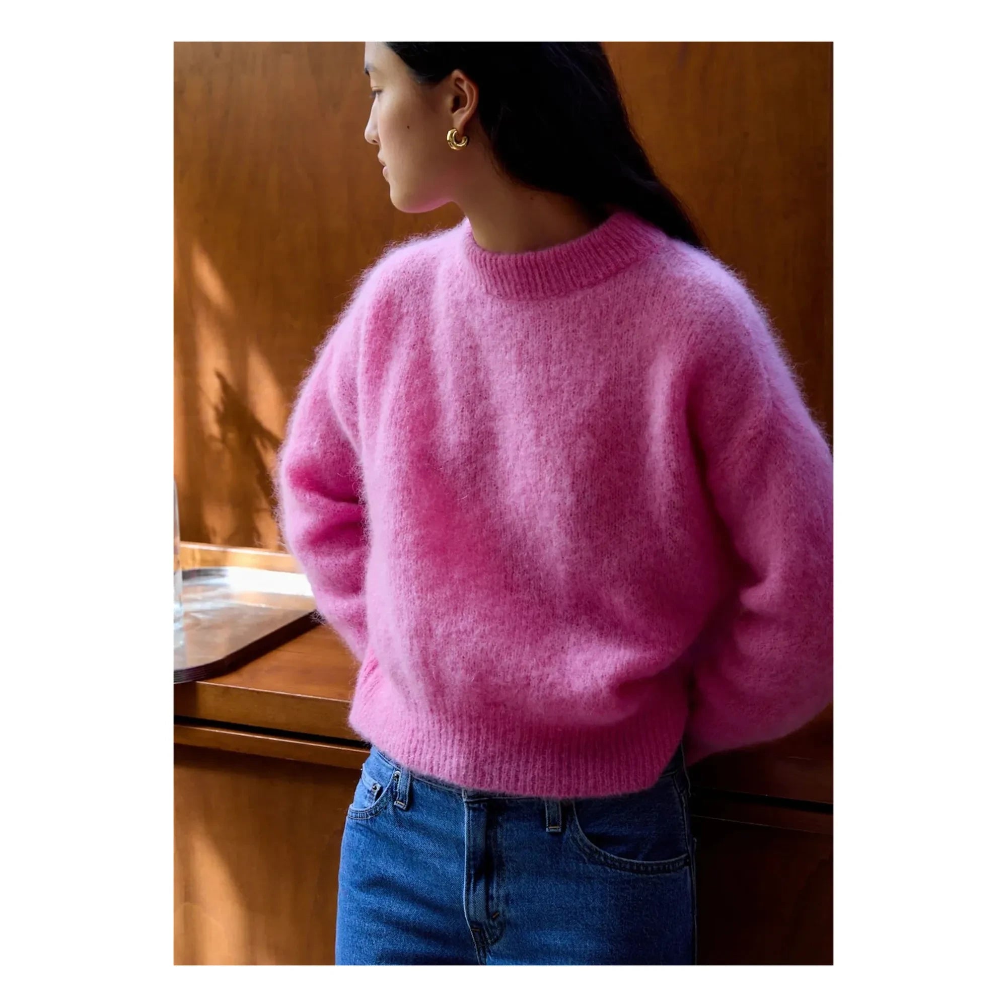 Surprise Paris - Jane Super Kid Mohair kazak | Pembe