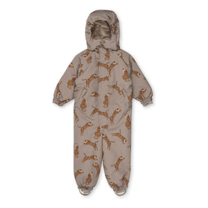Konges Sløjd - Nohr Cheetah Ski Suit | Brown