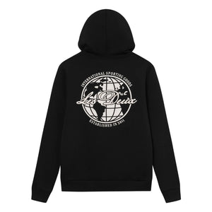 Les Deux - Ben Globe Pamuk Bio Hoodie | Koyu Siyah