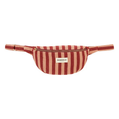 Gabrielle Paris - Garance striped banana bag | Red