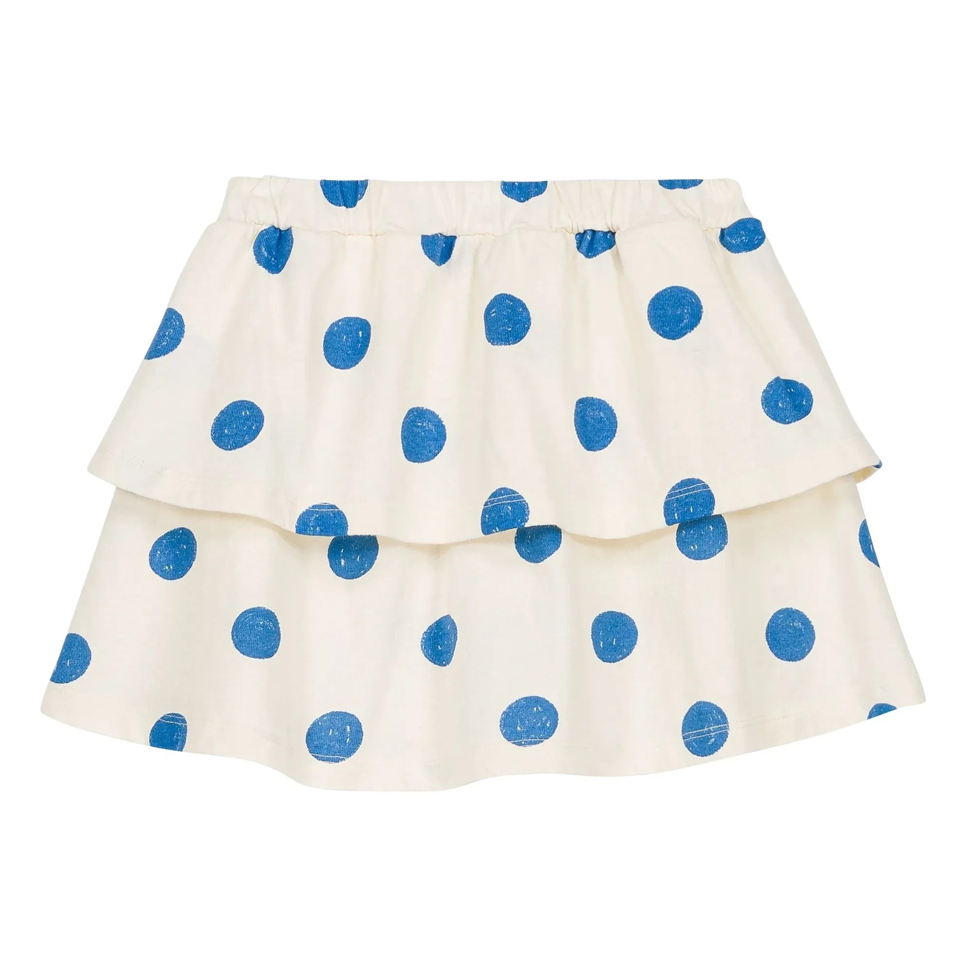 We Are Kids - Organic cotton polka dot lilac skirt | White
