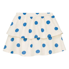 We Are Kids - Organic cotton polka dot lilac skirt | White