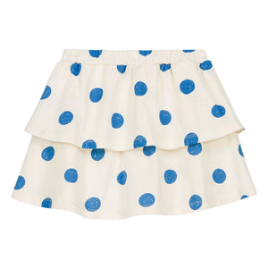 We Are Kids - Organic cotton polka dot lilac skirt | White