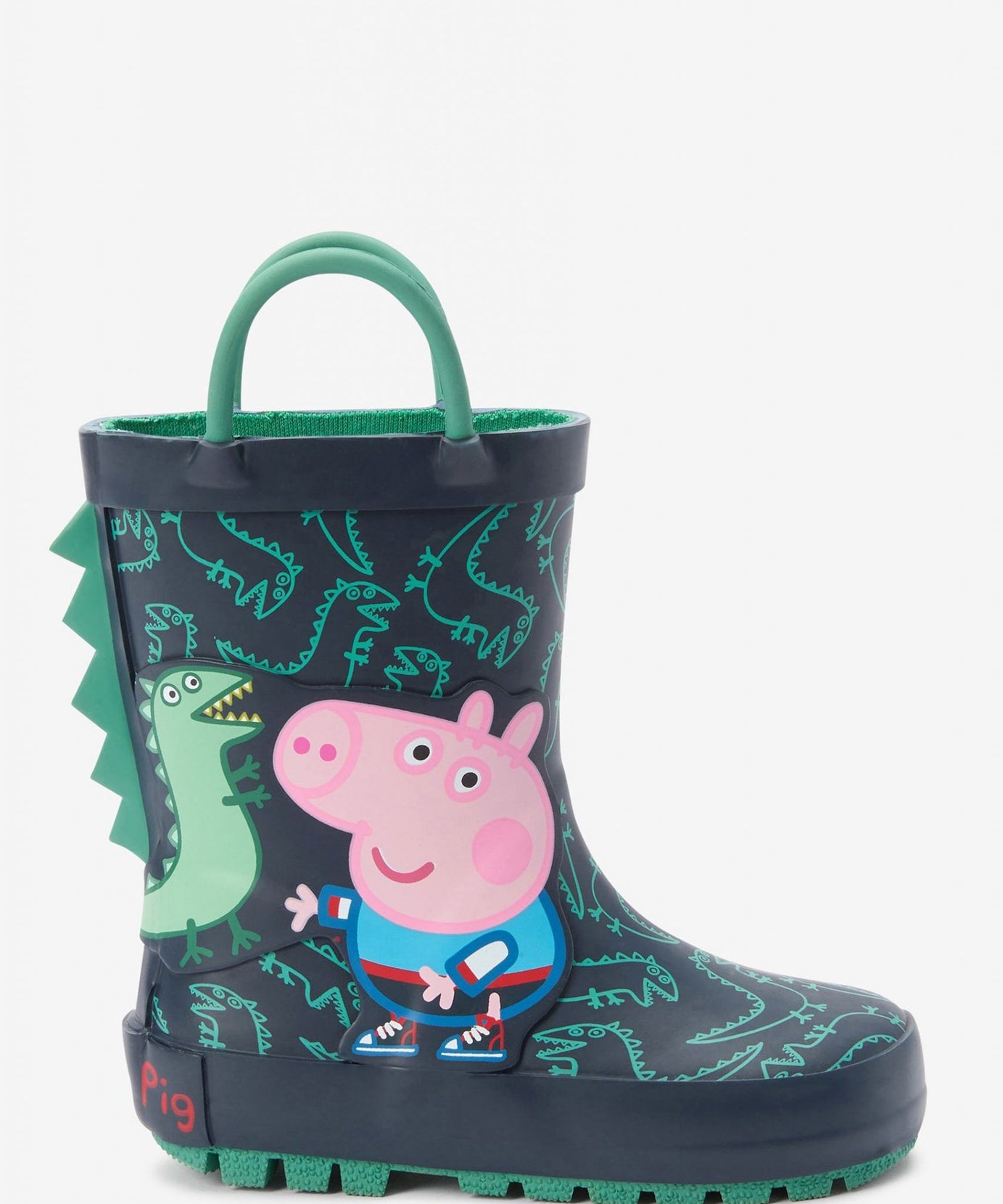 Dinossi - Peppa Pig Yumuşak Tabanlı Hafif Yağmur Çizmesi - 26.5-Dinossi