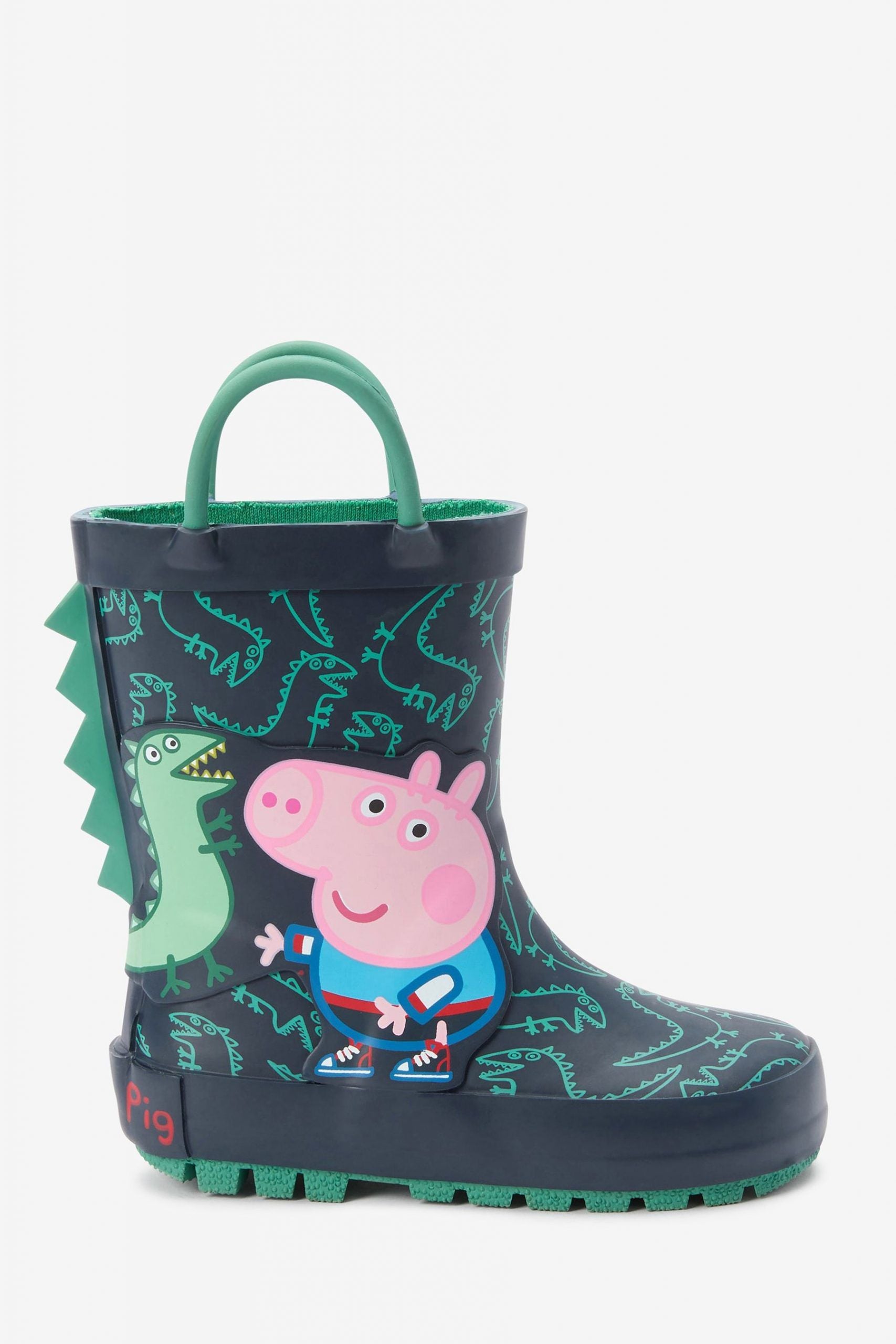 Dinossi - Peppa Pig Yumuşak Tabanlı Hafif Yağmur Çizmesi - 26.5-Dinossi