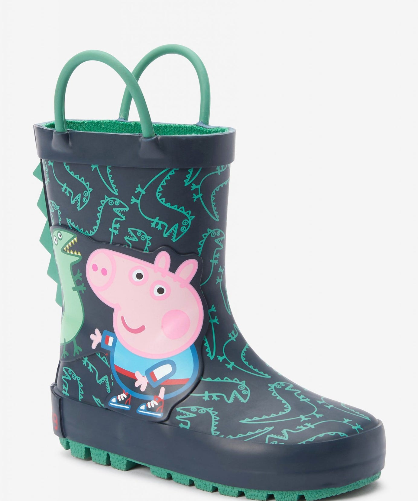 Dinossi - Peppa Pig Yumuşak Tabanlı Hafif Yağmur Çizmesi - 30.5-Dinossi