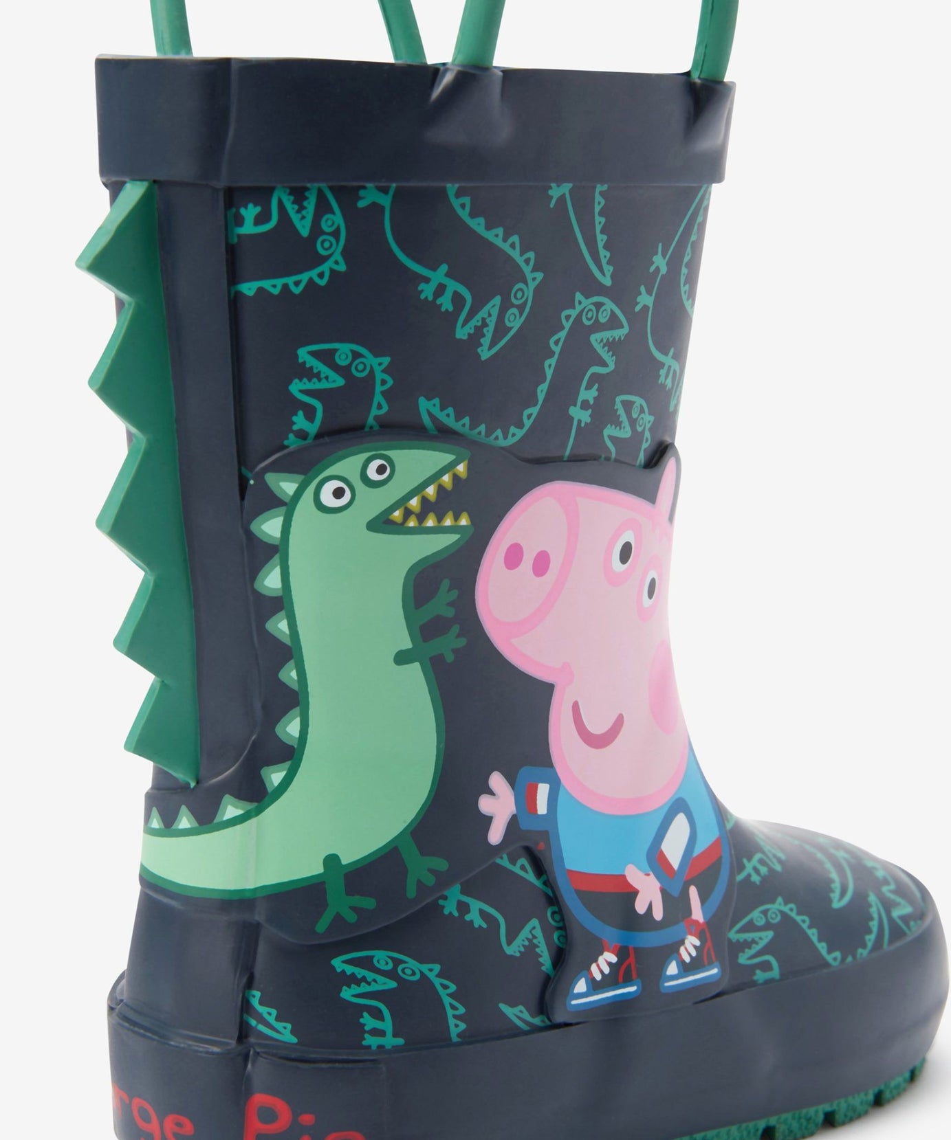 Dinossi - Peppa Pig Yumuşak Tabanlı Hafif Yağmur Çizmesi - 26.5-Dinossi