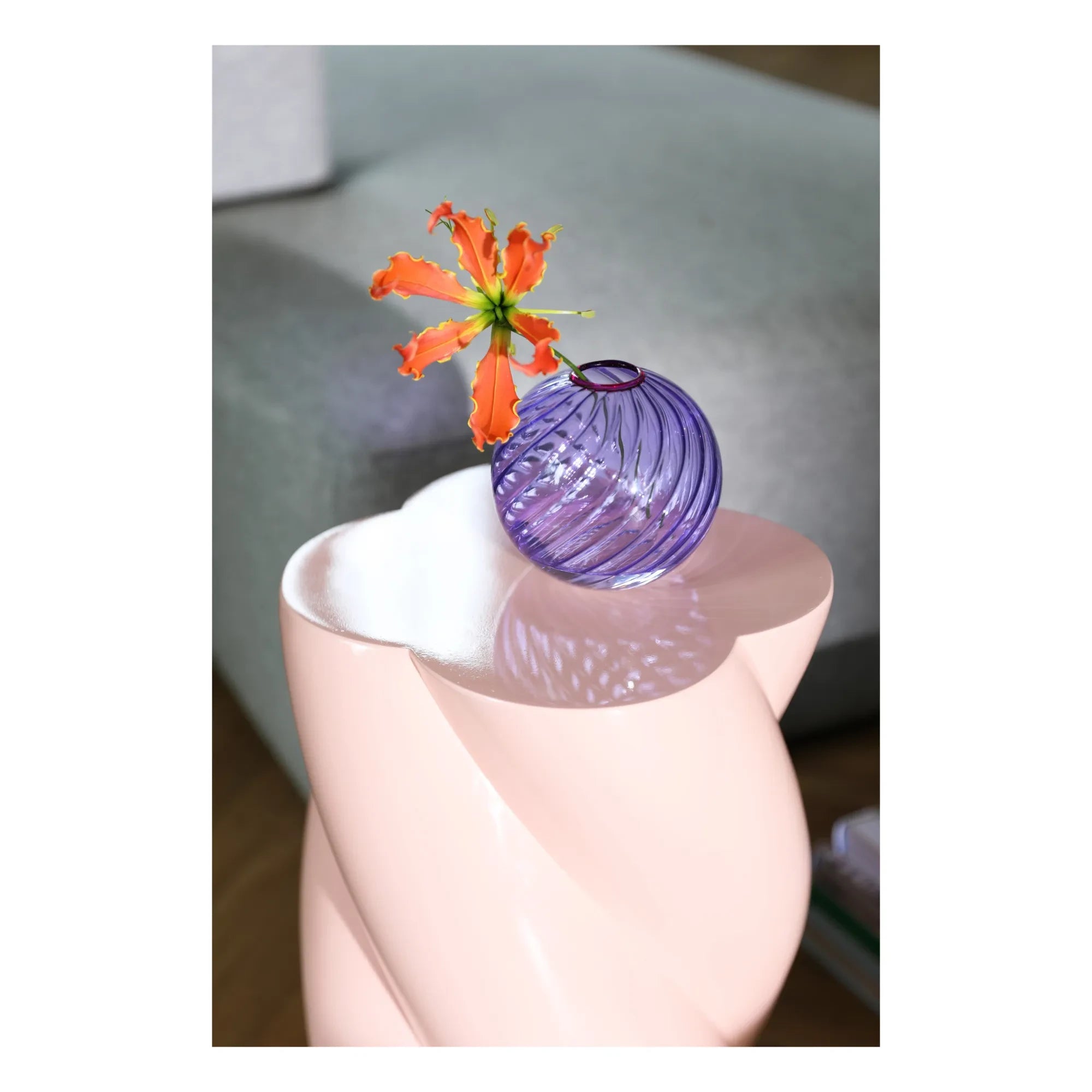 &Klevering - Marshmallow Yan Sehpa | Pembe