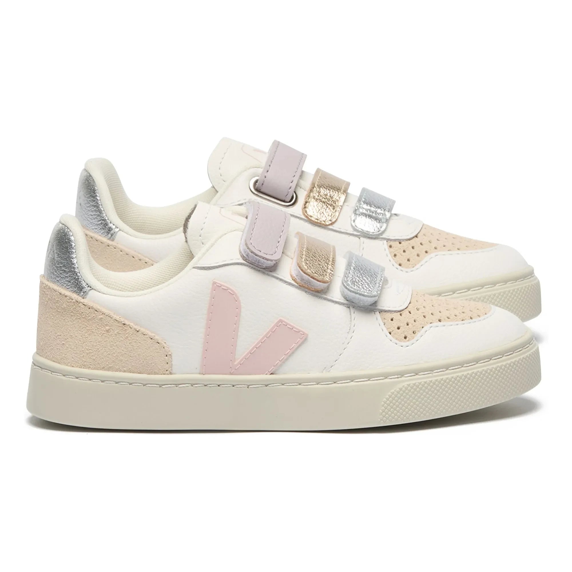 Veja - Scratch Sneakers Small V-10 Leather | Ivory