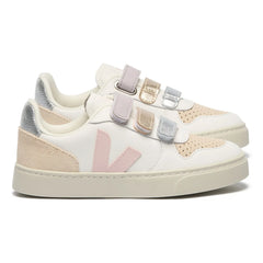 Veja - Scratch Sneakers Small V-10 Leather | Ivory