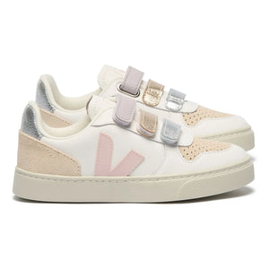 Veja - Scratch Sneakers Small V-10 Leather | Ivory