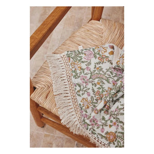 Louise Misha - Lana Organic Cotton Beach Towel | Cream